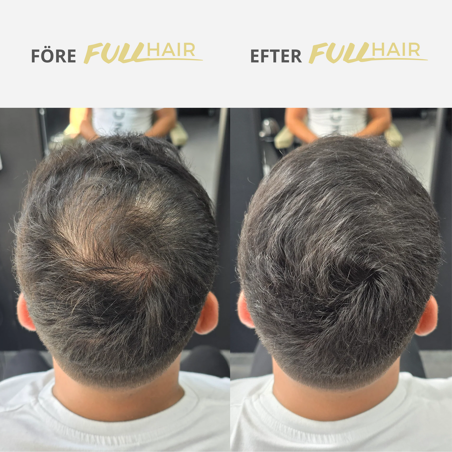 Fullhair - Omedelbart fylligt hår som håller